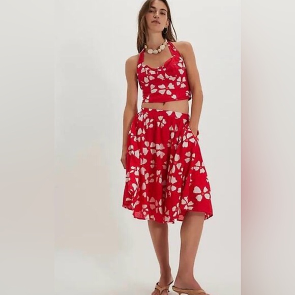 Free People Keepsake Set. NWT. Poppy combo
